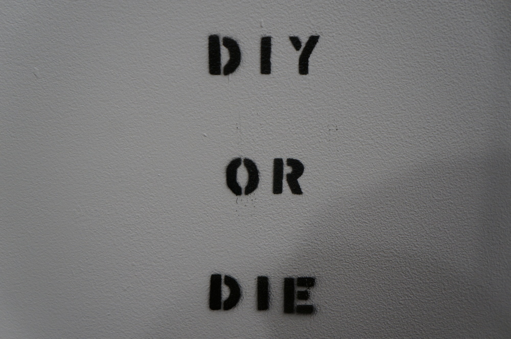 DIY or die stencil
